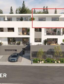 Design trifft Panorama - Exklusives Penthouse mit Dachterrasse voller Licht und Stil - Ansbach