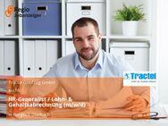 HR-Generalist / Lohn- & Gehaltsabrechnung (m/w/d) - Bergisch Gladbach