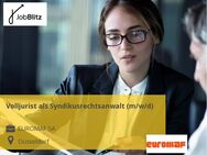 Volljurist als Syndikusrechtsanwalt (m/w/d) - Düsseldorf