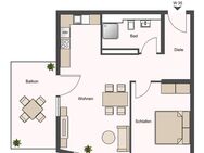 **Neubau** Helle 2 Zimmer Wohnung mit Einbauküche und Balkon! - Nürnberg