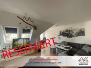 Kapitalanlage gesucht? Schöne 2-Zimmer-Balkon-Wohnung im Dachgeschoss mit Stellplatz in Cadolzburg - Cadolzburg
