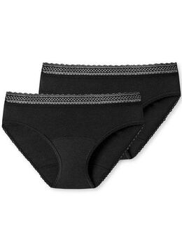Schiesser Periodenslip Secret Care (2er-Pack) mit zuverlässigem Auslaufschutz