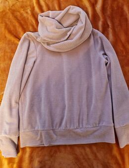 Weiche Pullover im Velours-Look mit Schalkragen - Rosenfeld