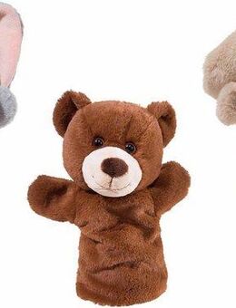 Heunec® Handpuppe Bär, Hund, Elefant (Set, 3-tlg)