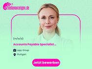 Accounts Payable Specialist (m/w/d) - Stuttgart