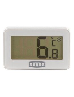 Xavax Kühlschrankthermometer Digitales Thermometer für Kühlschrank, Gefriertruhe, Set