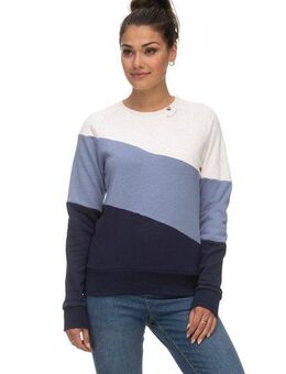 Ragwear Sweater JOHANKA BLOCK Crew Neck im Color-Blocking Design