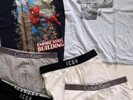 Marken Pepe Jeans Shirt Kinder Shirt Gr. 152 Jungen Unterwäsche Boxershorts Calvin Klein Dsyuared2 , Set, Paket - Lindau (Bodensee)