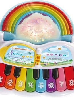 Vtech® Spielzeug-Musikinstrument VTechBaby, Babys Regenbogen-Keyboard