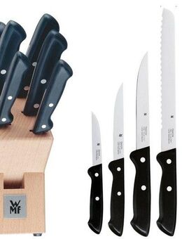 WMF Messerblock Classic Line (7tlg), Messerklingen aus Spezialklingenstahl