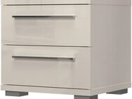 Places of Style Nachtkommode Piano, Nachttisch aus FSC-zertifiziertem Holzwerkstoff, Made in Europe (45/40/43 oder 61cm (B/T/H), ideal passend zum Boxspringbett), UV lackiert, hochglänzend, Soft-Close Funktion, 2 oder 3 Schubladen