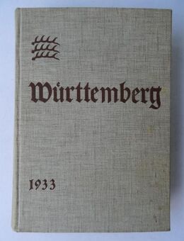 Württemberg. Monatsschrift im Dienste von Volk und Heimat. Jahrgang 1933 - Königsbach-Stein