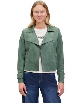 Cartoon Jackenblazer Cartoon Damen Casual-Jacke mit Taschen