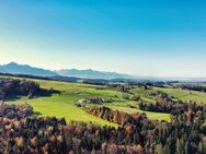 Bestlage im Chiemgau - Traunstein 3km - Grundst. mit Altbestand in sonniger Ortsrandlage auf Anhöhe - Traunstein