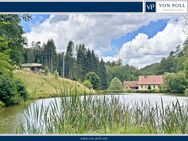 Historische Mühle mit Wald und eigenem Teich - Hummelshain