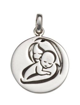 Vivance Kettenanhänger 925 Silber oxydiert Mutter/Kind