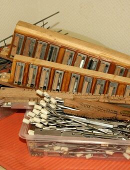 Original Vintage Teile aus Akkordeon CASALI 2 wie Scandalli Stimmplatte Lot 191 - Völklingen