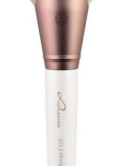 Luvia Cosmetics Konturpinsel Prime Contour, Fächer-Form, Bzrau-Pinselhaar, für Cream Contour und Puder.