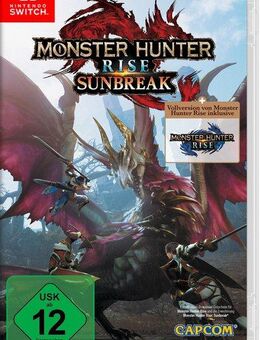 Monster Hunter Rise + Sunbreak Nintendo Switch, Code in a Box