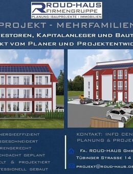+ EXKLUSIVES MEHRFAMILIENHAUS-PROJEKT! + - Sigmaringen