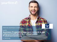 Assistenz Projektmanagement (m/w/d) in der Lebensmittelindustrie | Schwerpunkt Produktentwicklung - Rietberg