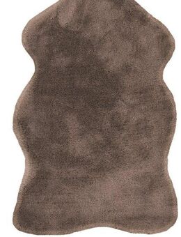 Padiro Fellteppich Rabbit Light Sheepskin 825, fellförmig, Höhe: 23 mm, weiches Fellteppich-Imitat, Schlafzimmer, Kinderzimmer