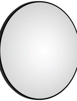 Talos LED-Lichtspiegel, rund, mit indirekter LED Beleuchtung in schwarz matt Ø 100 cm