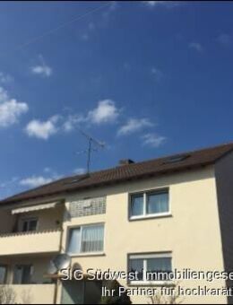 4 Zimmer Wohnung mit Garten + Garage + Hobbyraum und Balkon + EBK und mehr, in Top Wohnlage. - Pfaffenhofen