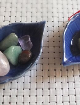 Edelstein Sammlung - Chinesische Jade Rosenquarz Serpentin Pixiou - Weinheim