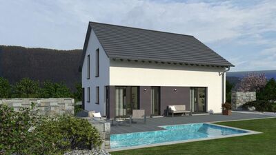 EIN HAUS, DAS MIT GROSSEM PLATZANGEBOT ÜBERZEUGT - Malervorbereitet