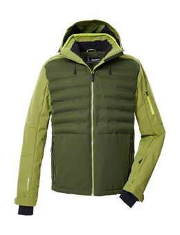 Killtec Skijacke KSW 72 MN SKI JCKT Moderne Hybridoptik, winddicht, wasserabweisend, atmungsaktiv