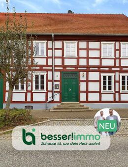 Geschichte neu erleben: Denkmalgeschütztes Fachwerkhaus auf parkähnlichem Grundstück mit Scheune! - Neustadt (Dosse)