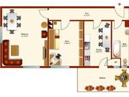 2 Zi. - Wohnung mit Balkon und Wannenbad - Bremen