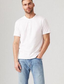 Levi's® Henleyshirt mit Logo Stickerei