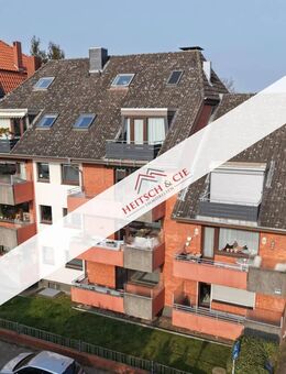 Provisionsfrei: Vermietete 3-Zi-Wohnung mit Balkon & TG-Stellplatz Ecke Moltkestraße/Hüxtertorallee! - Lübeck