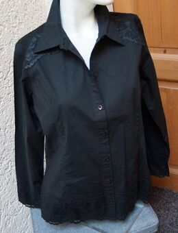 #Bluse mit Spitze, Gr. 40, #schwarz, #Kenny S. - wie neu - Pfaffenhofen (Ilm) Zentrum