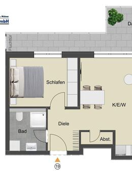 DIE NIEDLICHE / PENTHOUSE / 2 ZIMMER / HAUS D / DONAUESCHINGEN - Donaueschingen