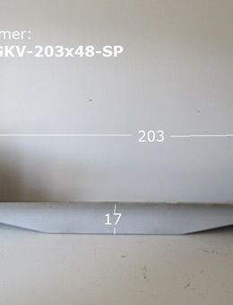 TEC Wohnwagen Gaskasten ohne Deckel gebr. ca 203cm (zB TT2 BJ91) - Schotten Zentrum