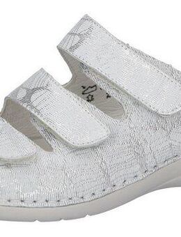 Waldläufer Gunna Pantolette, Keilabsatz, Sommerschuh, Schlappen in bequemer Schuhweite G