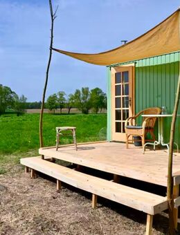 Ferienhaus mieten, Bienen-Wagen mit Kamin& Sauna, Tiny Haus - Dargun Zentrum