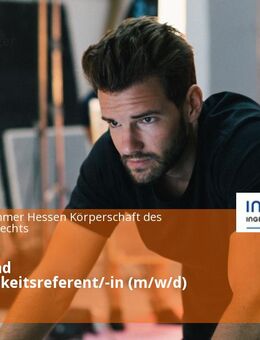 Presse- und Öffentlichkeitsreferent/-in (m/w/d) - Wiesbaden