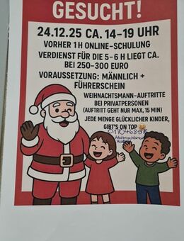 Weihnachtsmänner gesucht - Berlin
