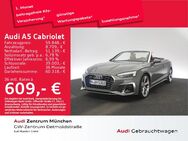 Audi A5, Cabriolet 40 TDI qu S line Kameras, Jahr 2023 - München