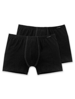 Schiesser Boxershorts Essentials (2er Pack) mit angenehm weichem Bund