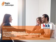 Büroangestellte (m/w/d) Versicherungsmanagement - Studenten & Pflegepersonen - Bremen