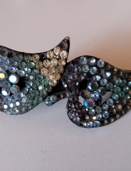 Vintage Haarspange metall - Leingarten