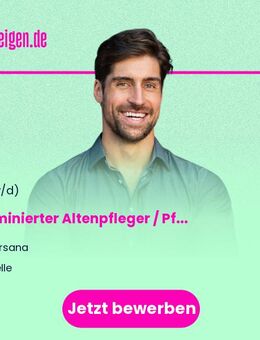 Examinierter Altenpfleger / Pflegefachkraft (m/w/d) im Pflegeheim - Celle