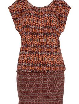 LASCANA Longshirt mit Ethnoprint, Kurzarmshirt, Shirtkleid
