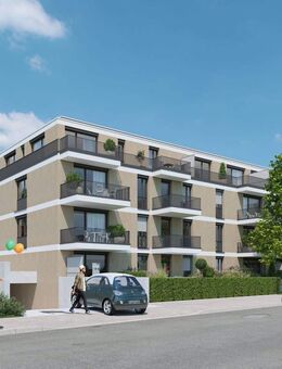 Helle 3-Zimmerwohnung in modernem Wohngebäude mit Balkon in Karlsruhe - Karlsruhe