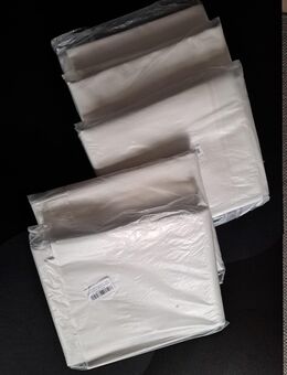 Kunstleder Weiß – Polsterstoff, Bezug, Basteln – 5 Stück neu - Leverkusen